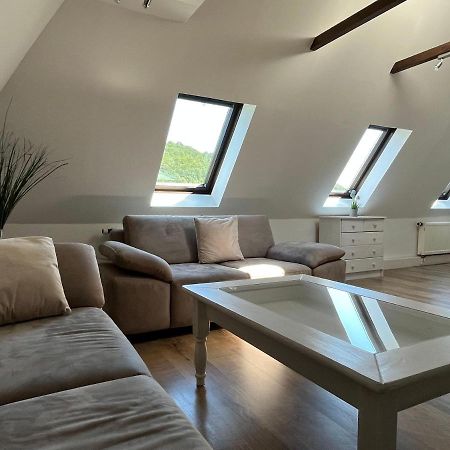 Saechsische-Schweiz-Ferienhaus-Wohnung-1-Mit-Elbblick-Sauna-Und-Kamin Кенігштайн-ан-дер-Ельбе Екстер'єр фото
